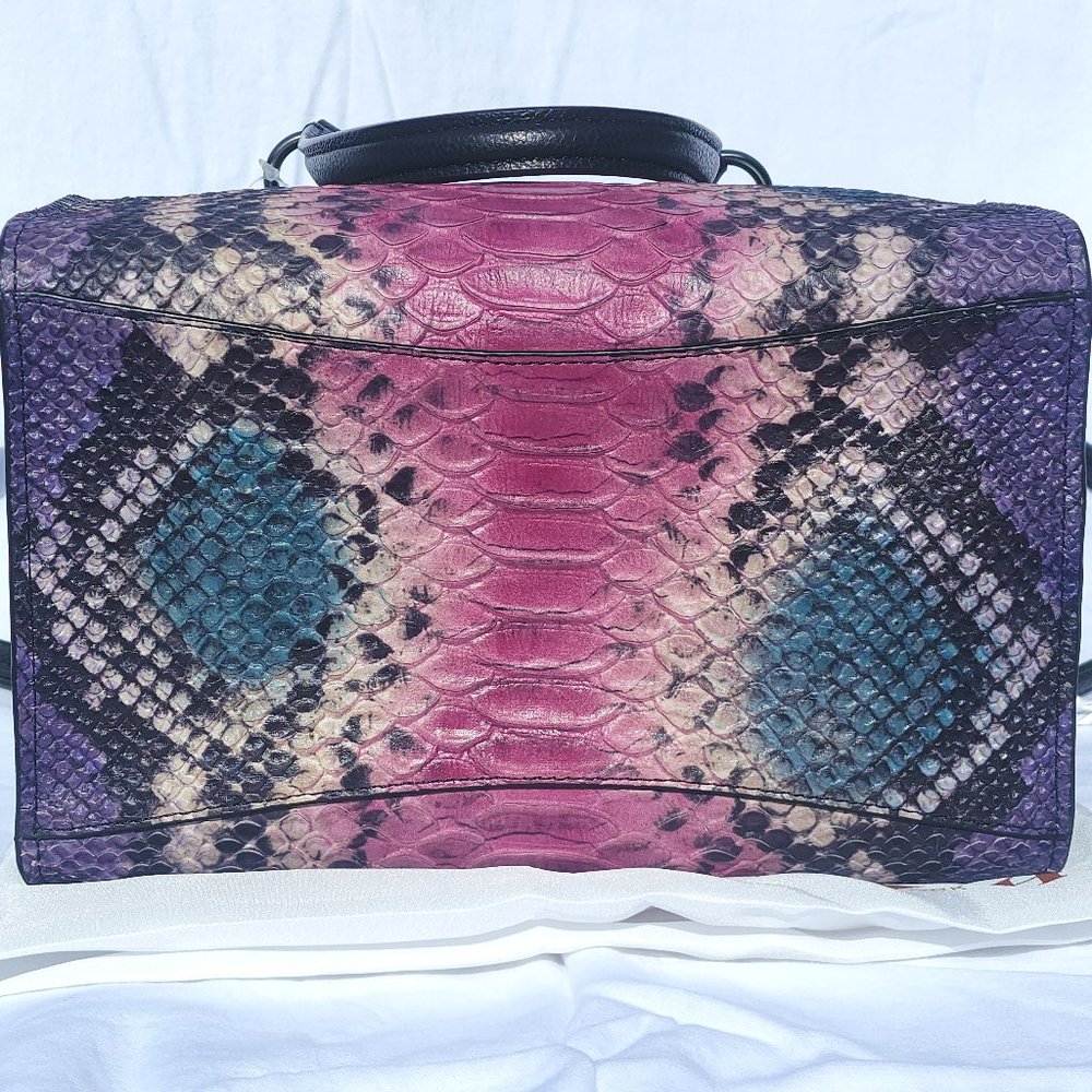 Coach Multicolor Snakeskin Women's Bag - Picture 3 of 15
